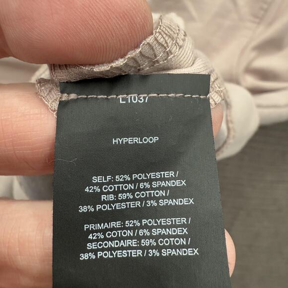 Cuts Split-Hem Sweater Mens Medium Pink Hyperloop Crewneck Pullover Casual - Picture 9 of 9